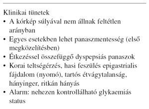 diabetes gastroparesis tünetei