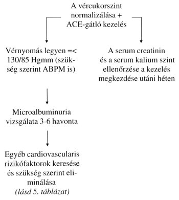 diabetes diabeteses nephropathia kezelése